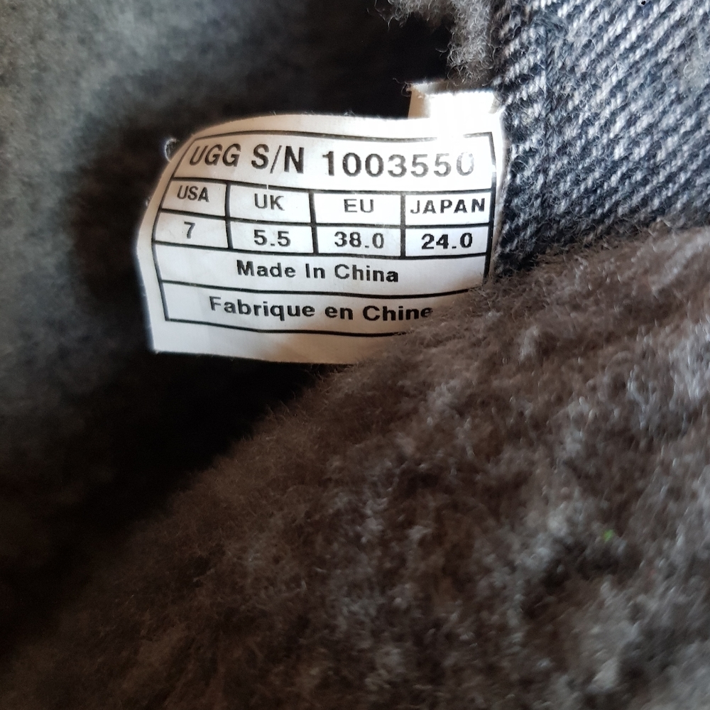 Ugg shearling waterproof tall leather boots - Picture 13 of 13